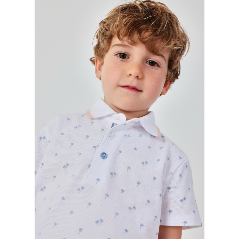 Pique Palm Polo