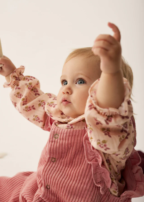 Bloom Textured Baby Blouse