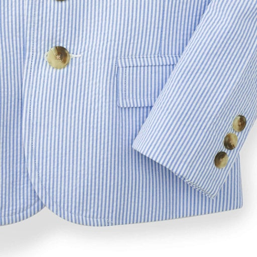 ORGANIC SEERSUCKER SUIT JACKET