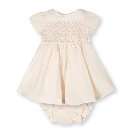 ORGANIC SMOCKED DRESS