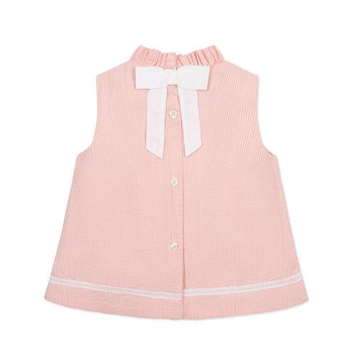 ORGANIC SEERSUCKER TOP