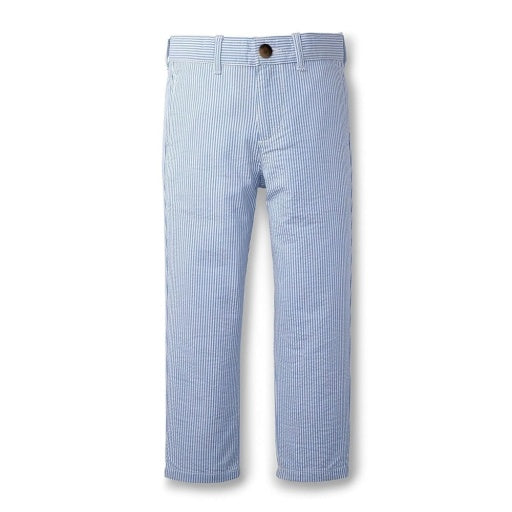 ORGANIC SEERSUCKER SUIT PANT