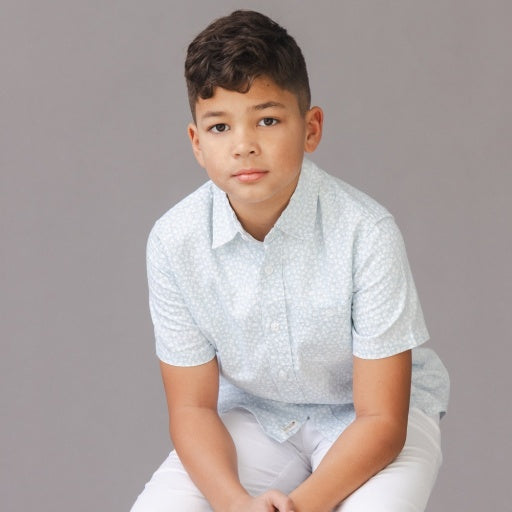LINEN SHORT SLEEVE SHIRT