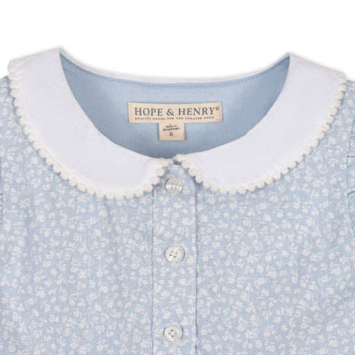 LINEN DRESS WITH COLLAR