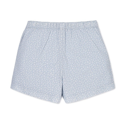 LINEN PULL-UP SHORT