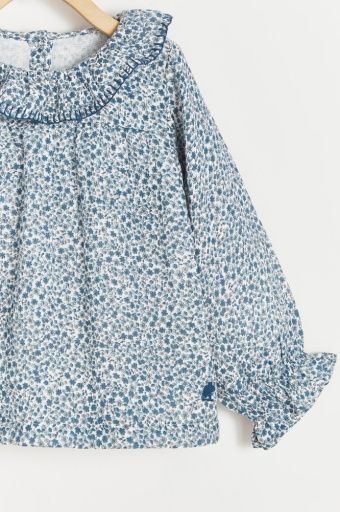 Girl's Flora Blouse