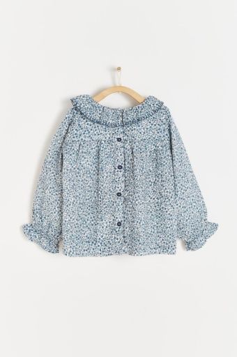 Girl's Flora Blouse