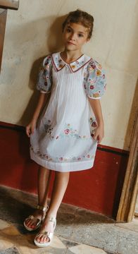 Sofie Dress in Organdy Spring