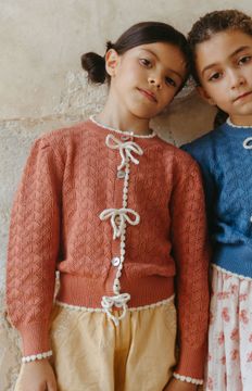 Moss Bow Cardigan