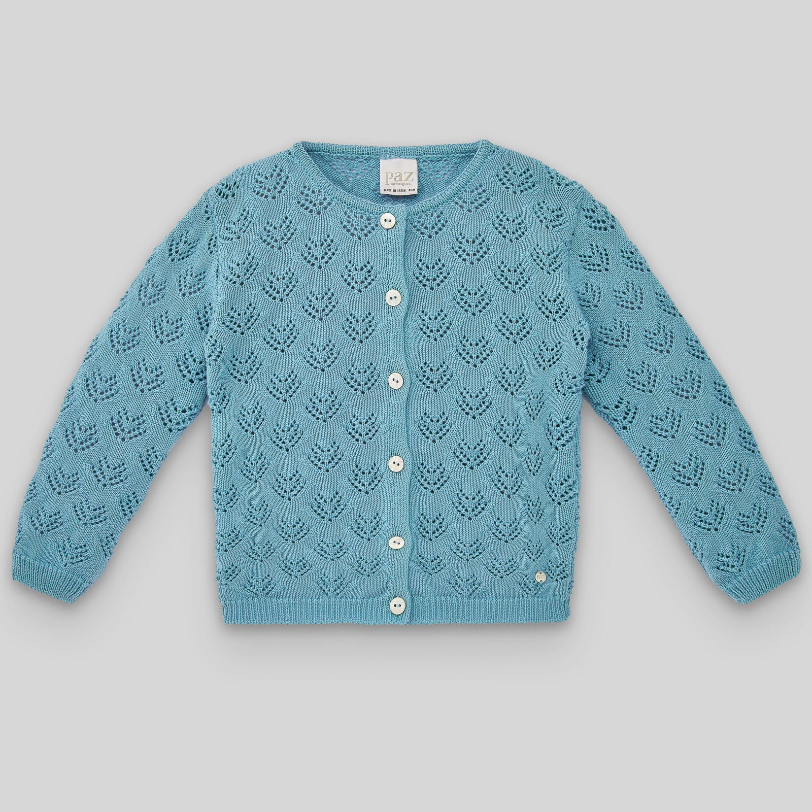 Girl's Knit Cardigan "Travesia"