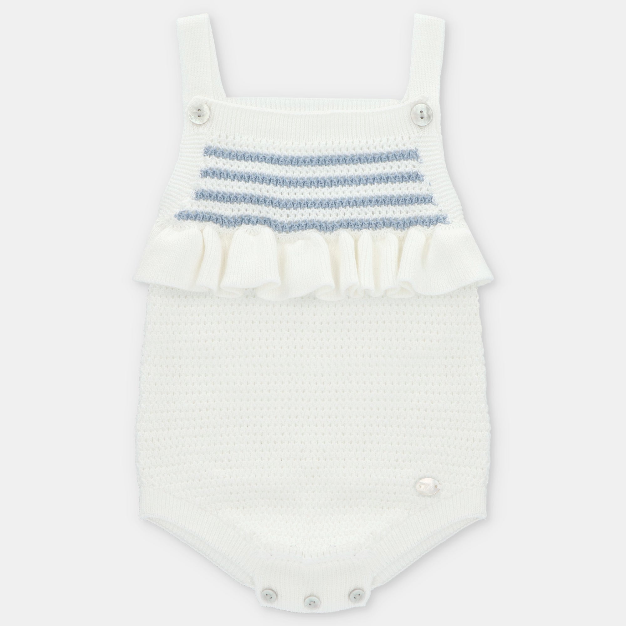 Overall Striped Knit Surrey