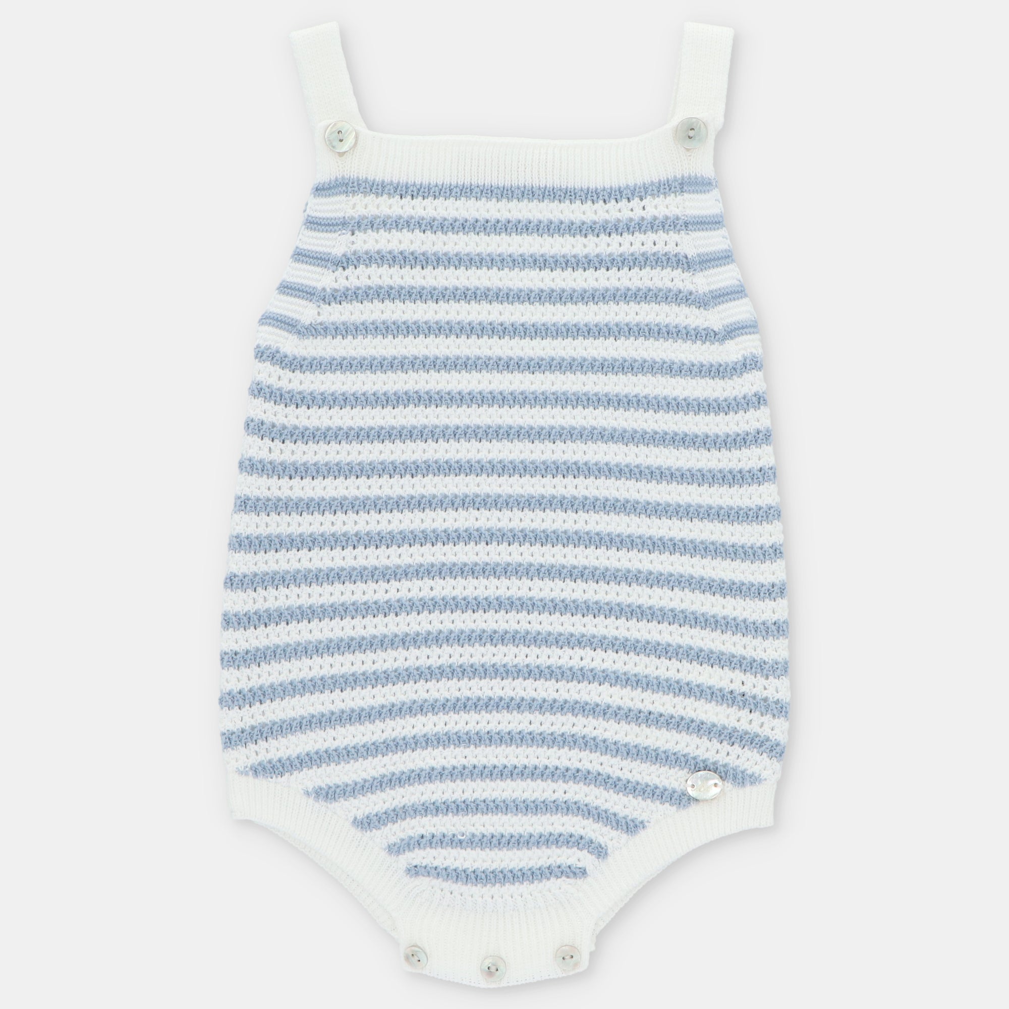 Overall Striped Knit Surrey