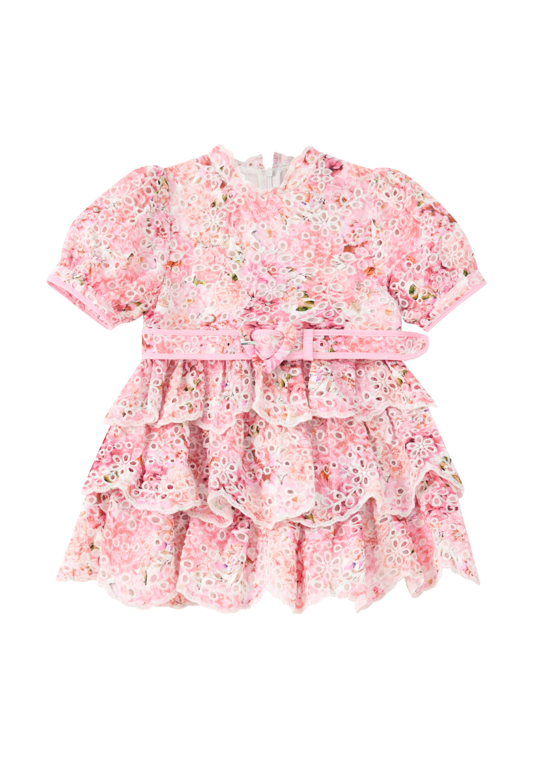 Julietta Cotton Embroidered Mini Dress