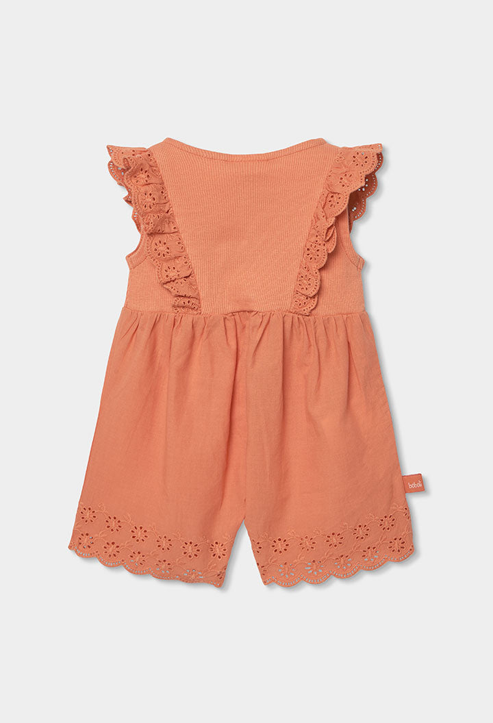 Batiste Embroidery Jumpsuit