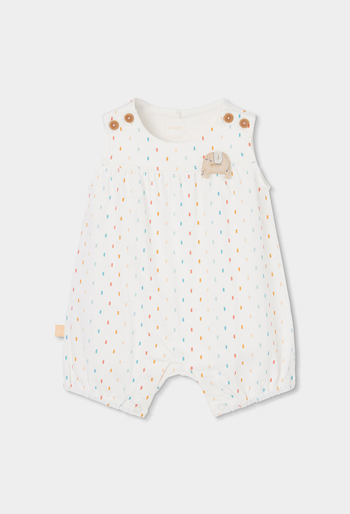 Knit Play Suit Printed
