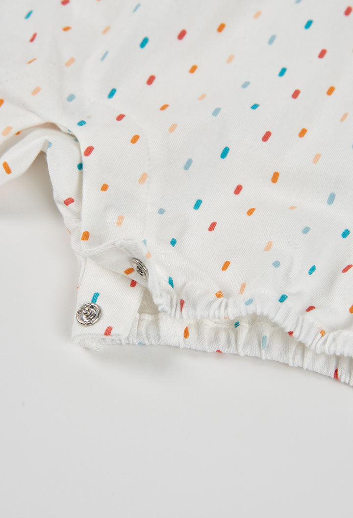 Knit Play Suit Printed