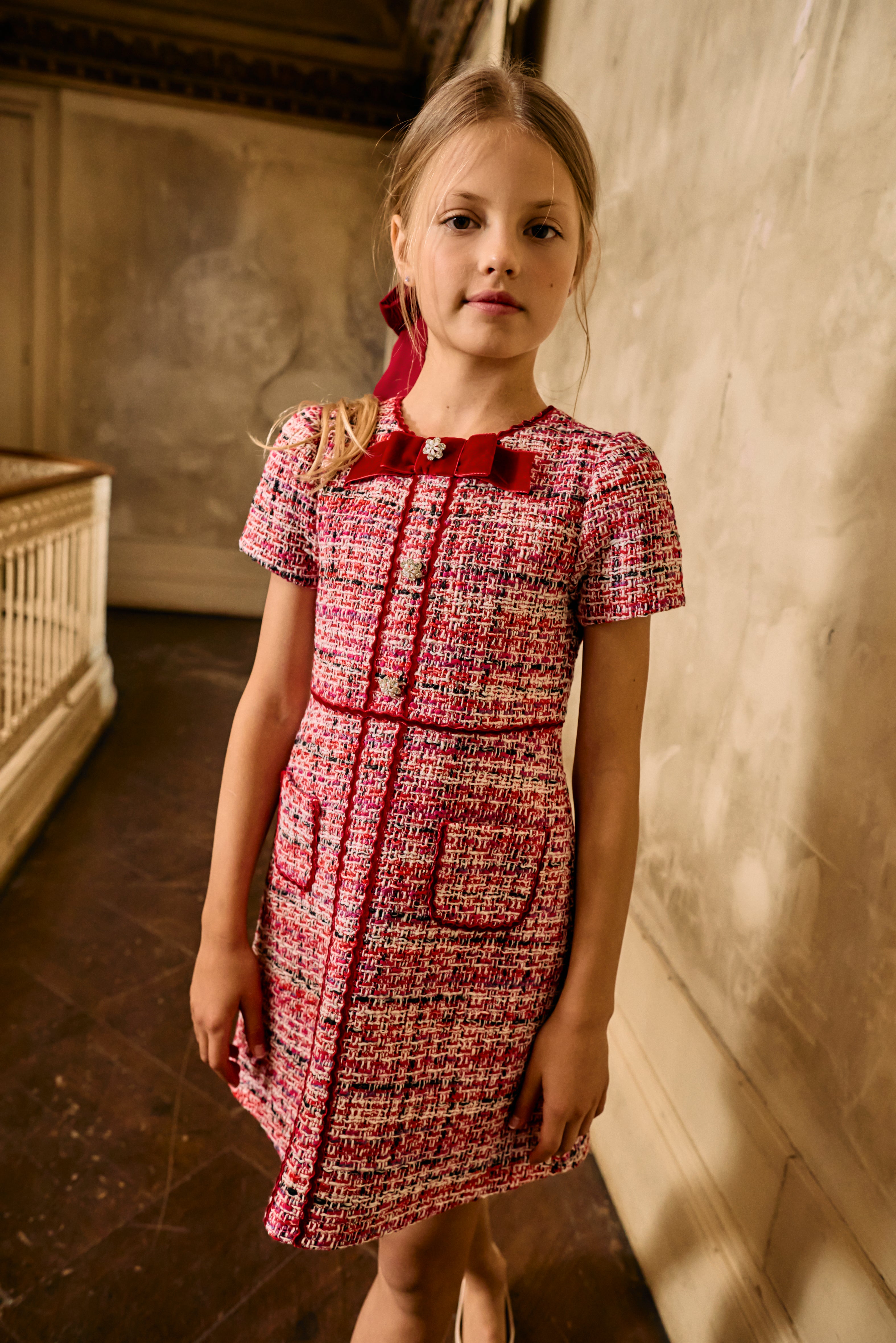 DRESS - MINI GIRL PARTY ROYAL