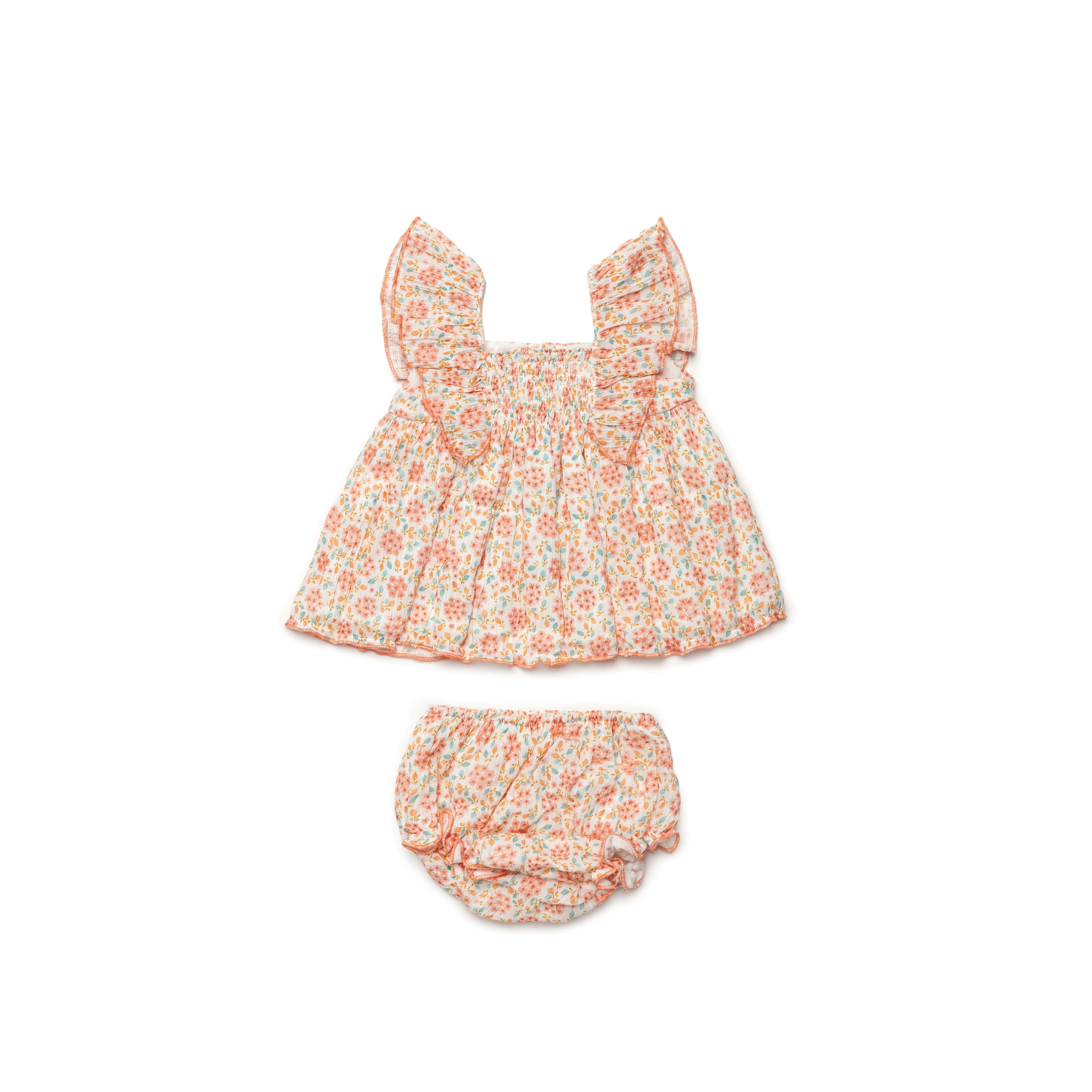 Girl's FLORAL FABRIC KNICKER SET