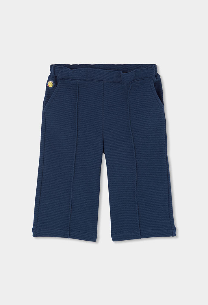 TWILL TROUSERS BLUE