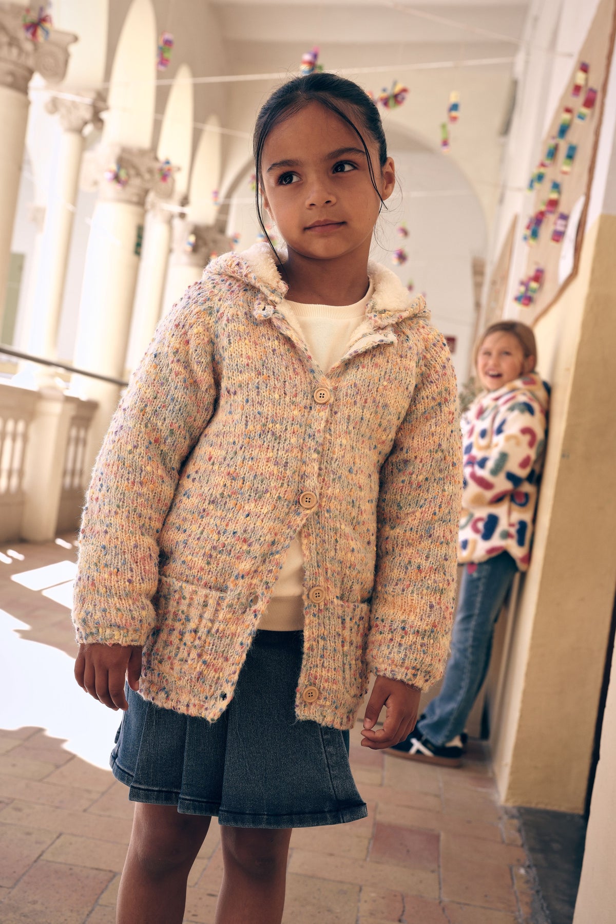 MULTICLR KNITWEAR JACKET