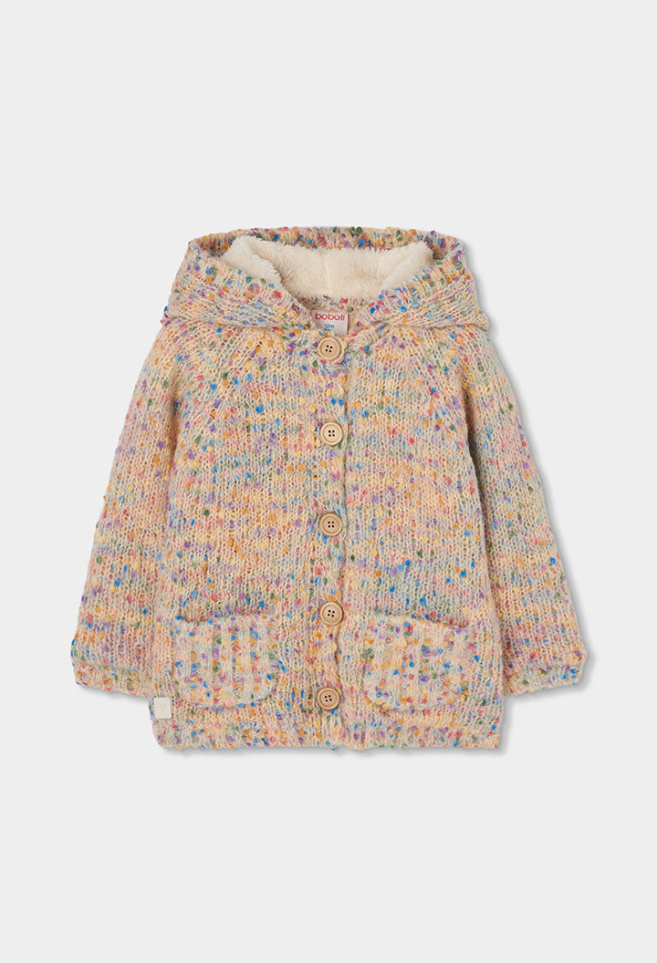 MULTICLR KNITWEAR JACKET