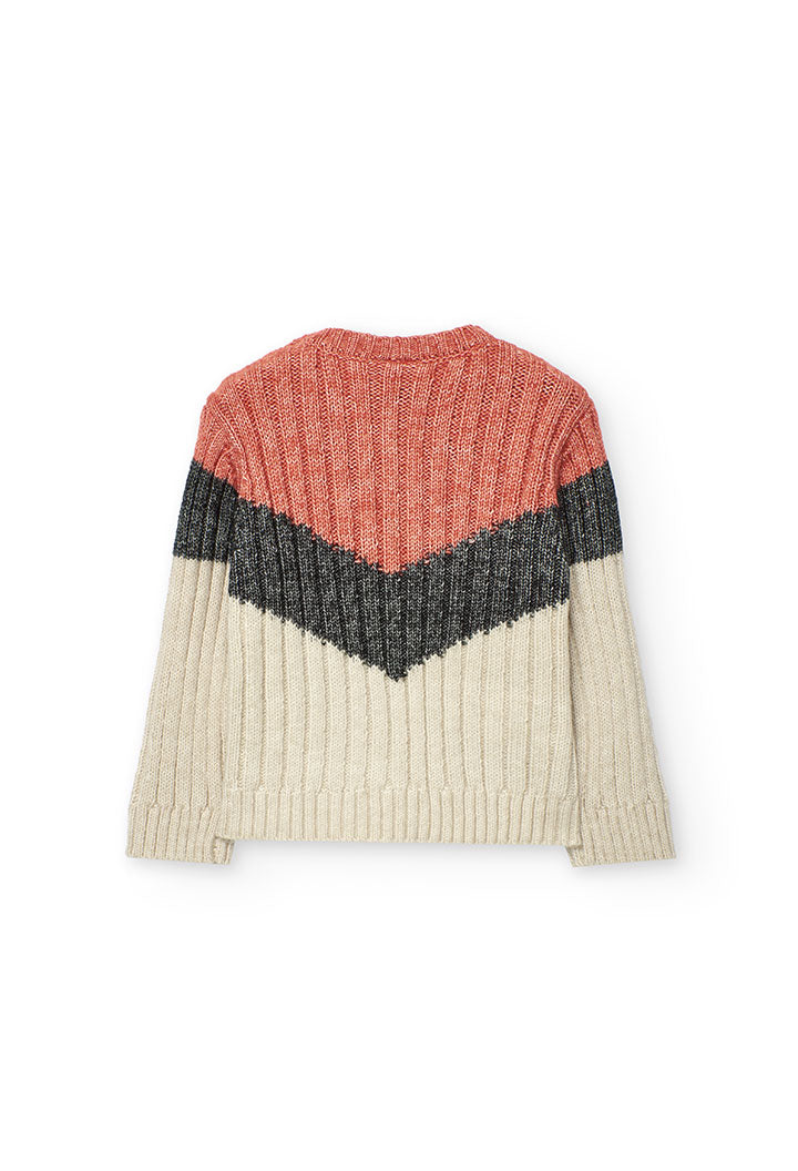 Knitwear pullover for baby boy