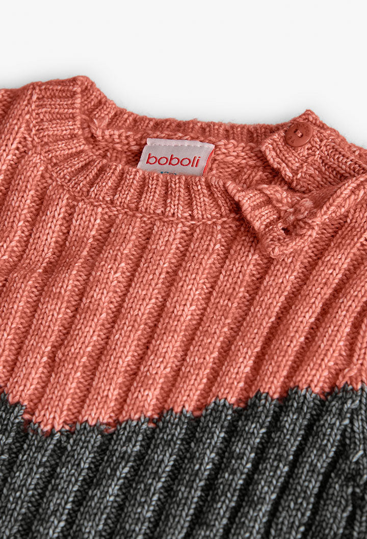 Knitwear pullover for baby boy