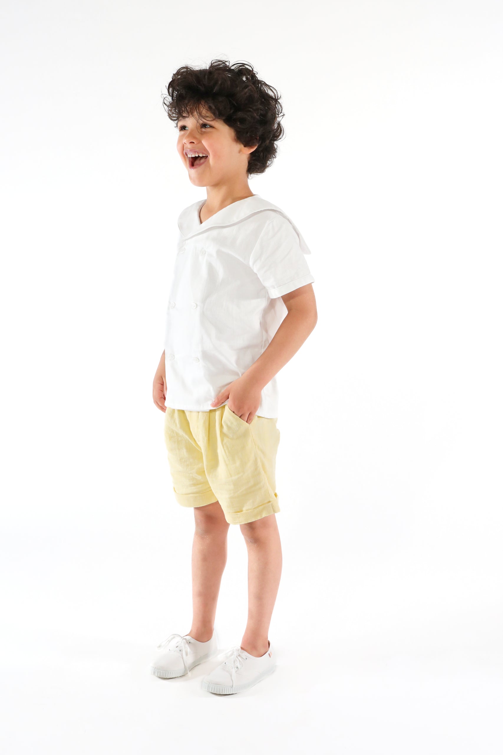 Ambroise Shirt White Piqué