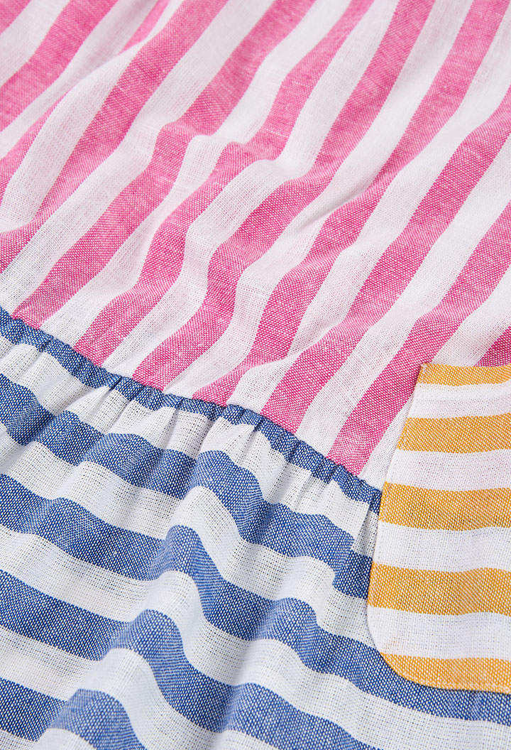 Linen Striped Dress