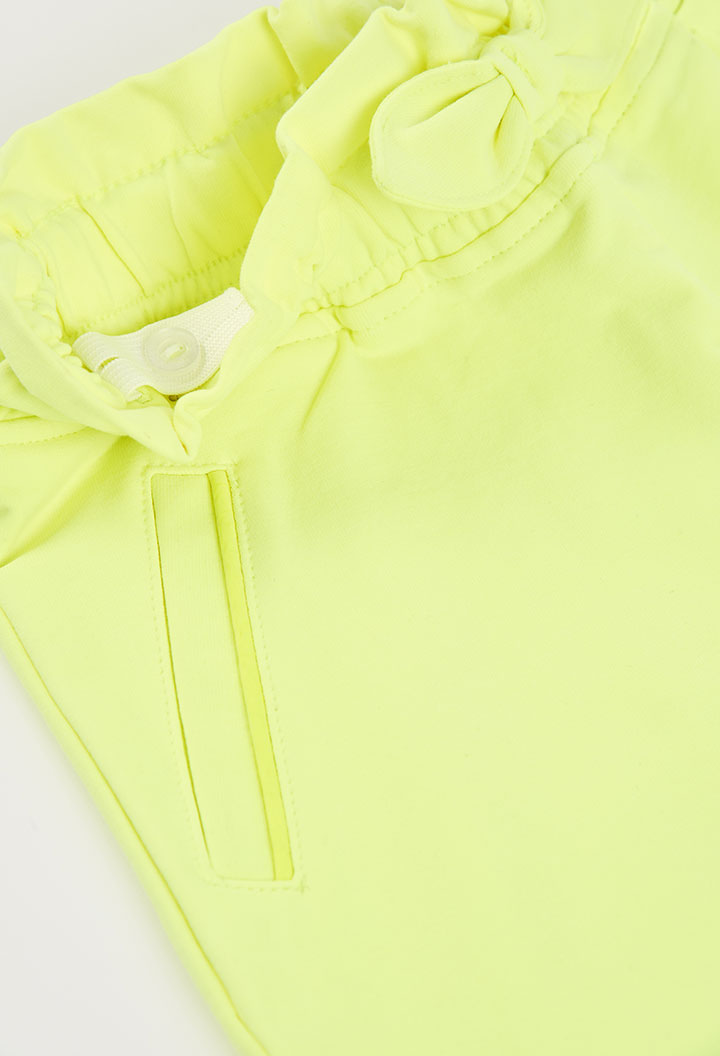 Fluorescent Fleece Shorts
