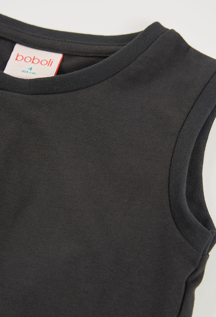 Stretch Knit T-Shirt