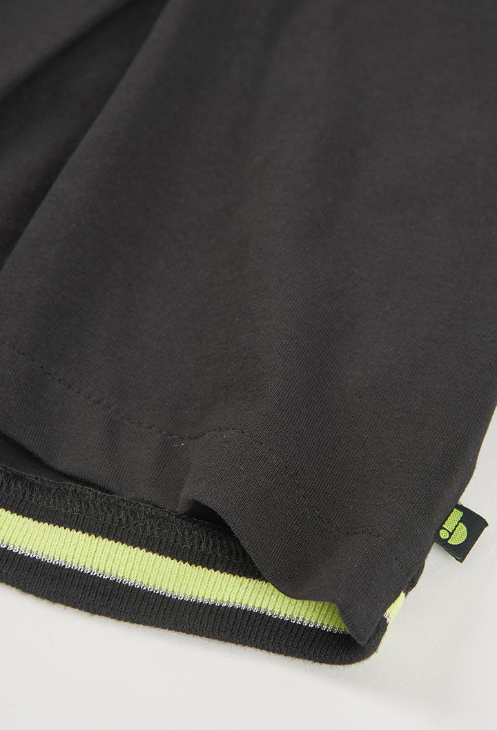 Stretch Knit T-Shirt