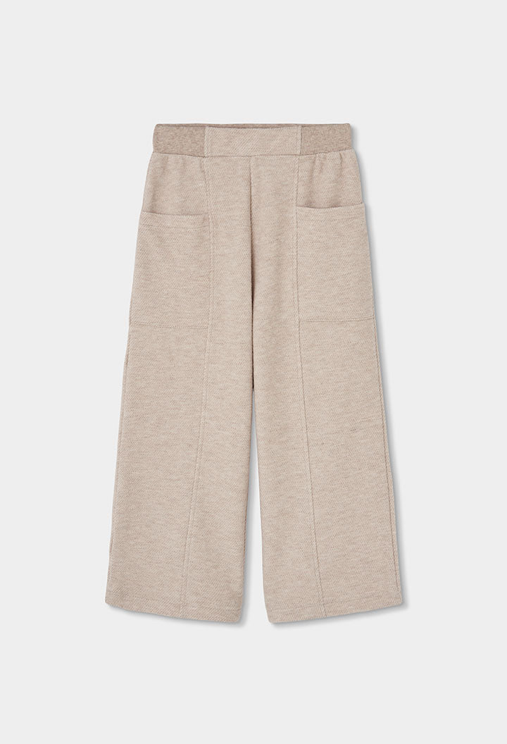 TWILL TROUSERS BEIGE