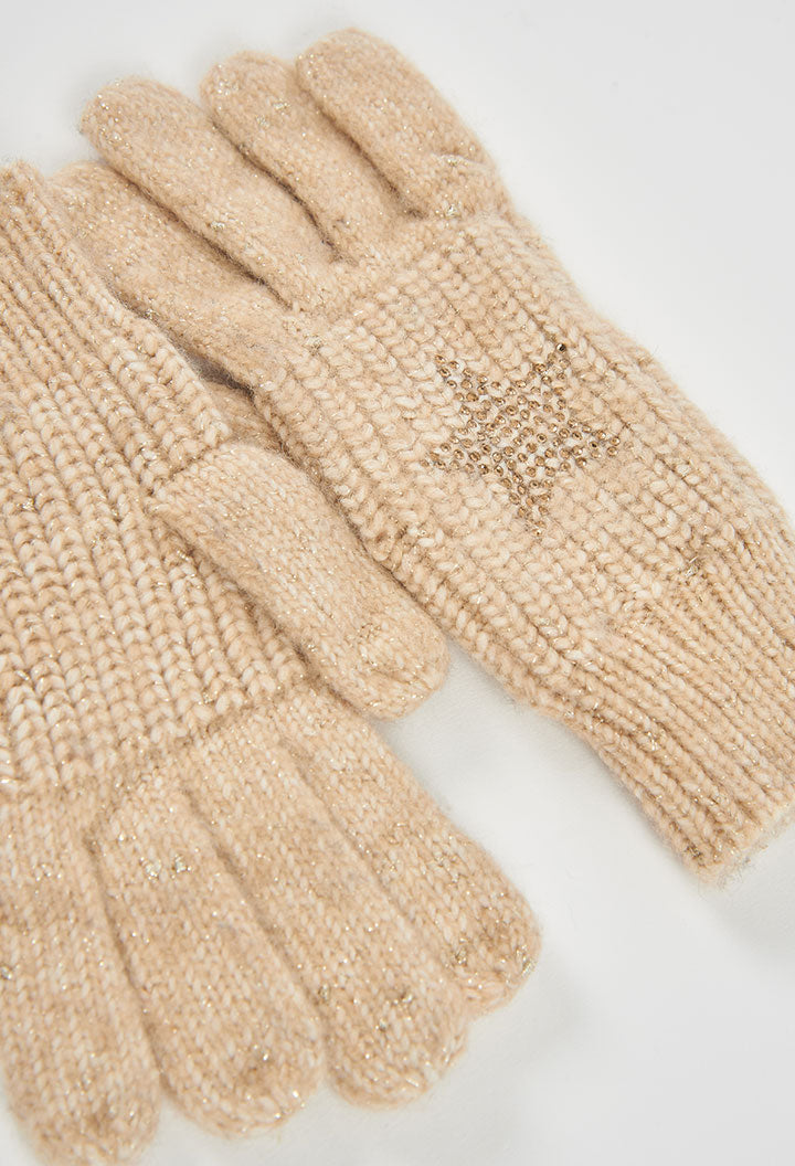 KNITWEAR GLOVES "STAR"