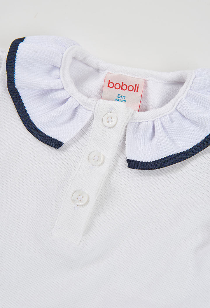 Collar Trim Collar Dress