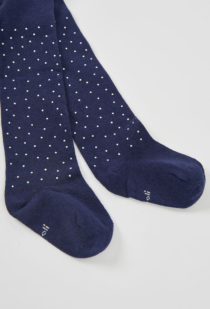 NAVY THICK TIGHTS