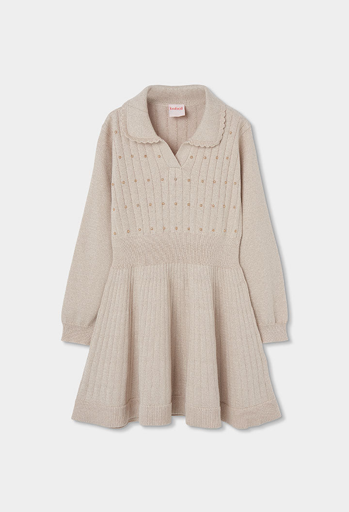 KNITWEAR DRESS GOLD