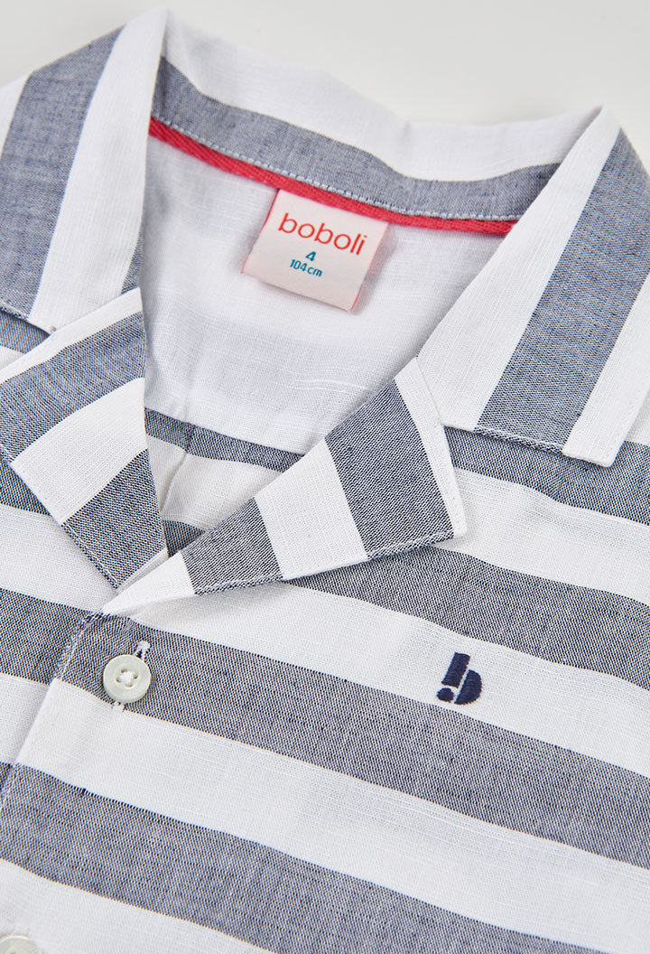 Shirt Linen Striped