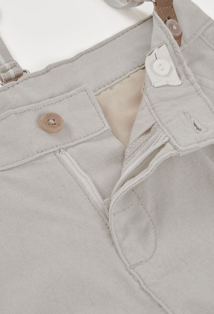 Linen Bermuda Shorts