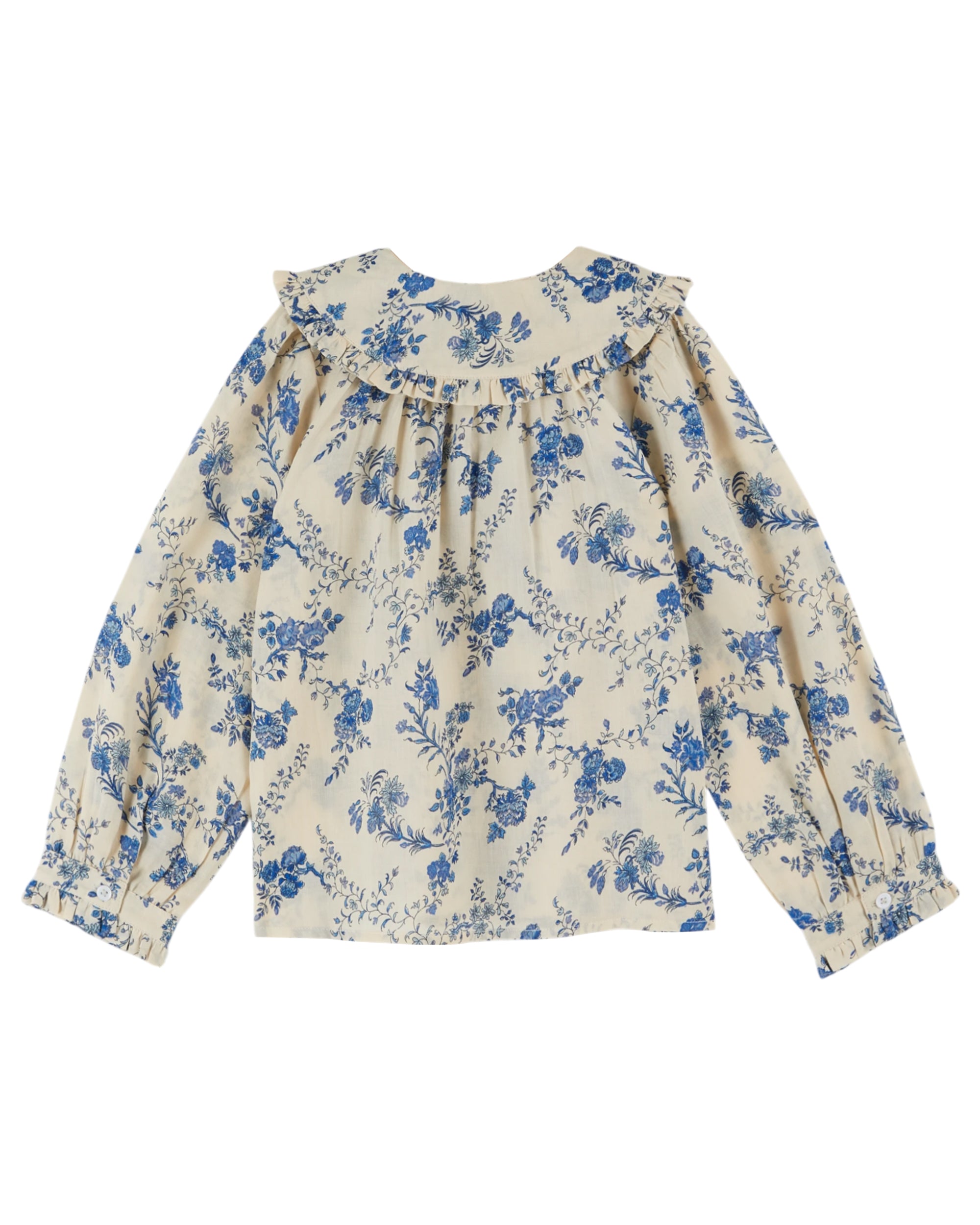 BOW COLLAR ORCHID BLOUSE