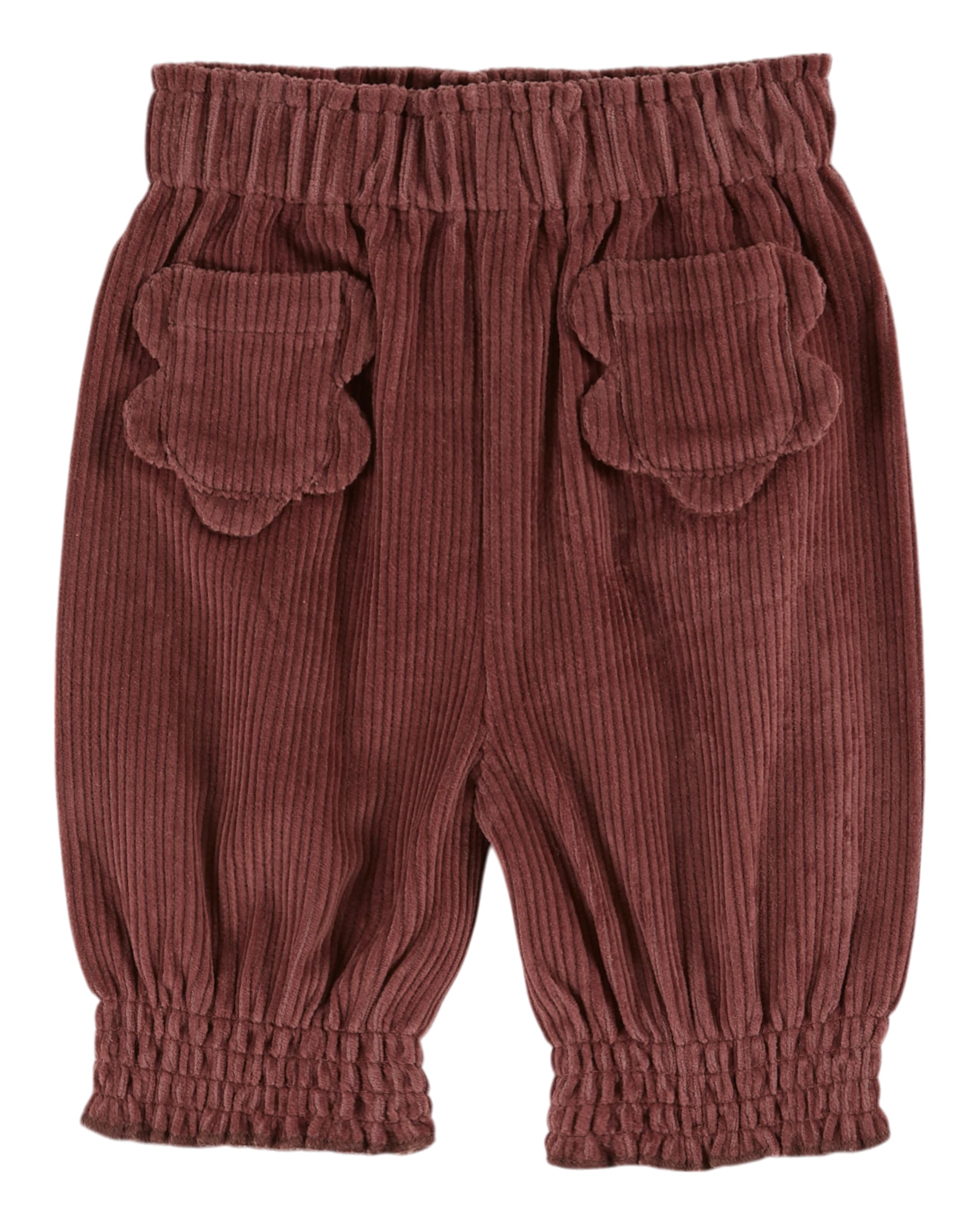 FLOWERS POCKETS BABY TROUSERS