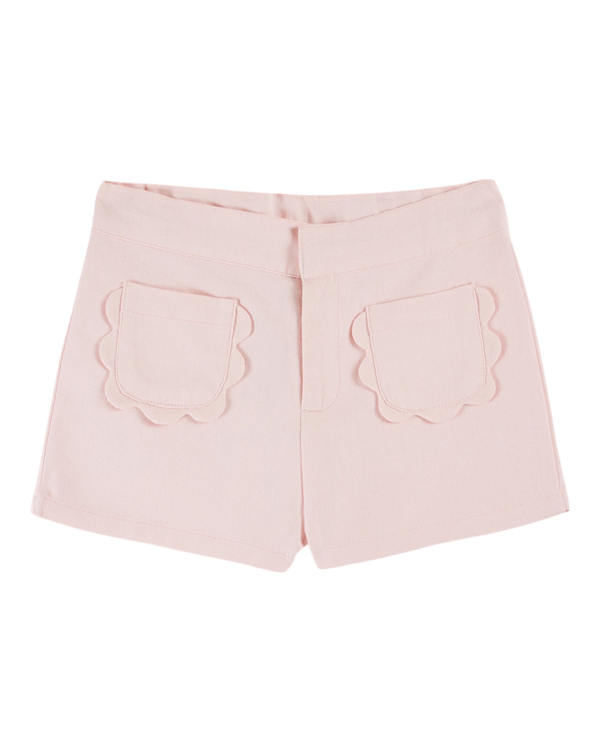 FLOWERS POCKETS CANVAS SHORTS
