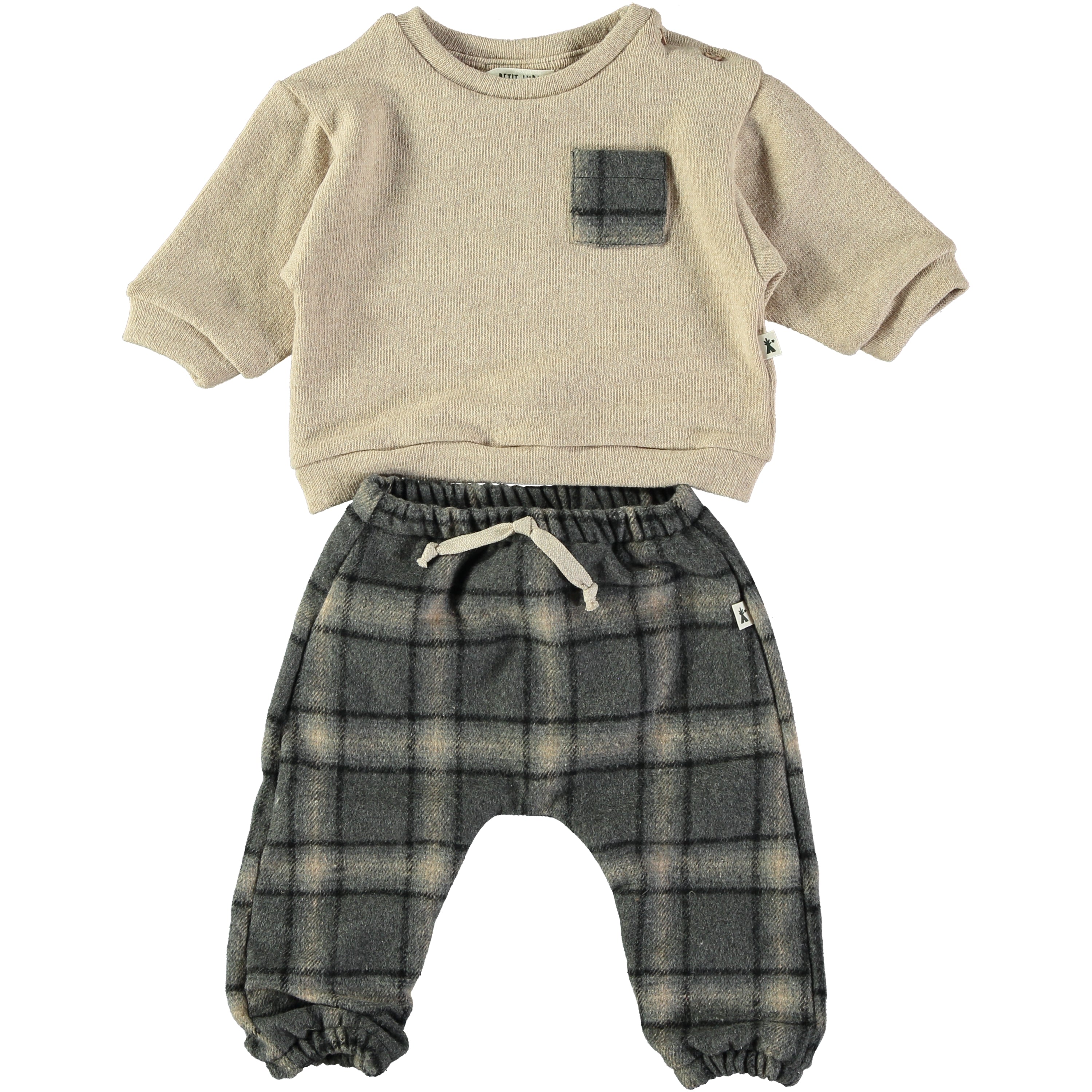 Checker Pant Set