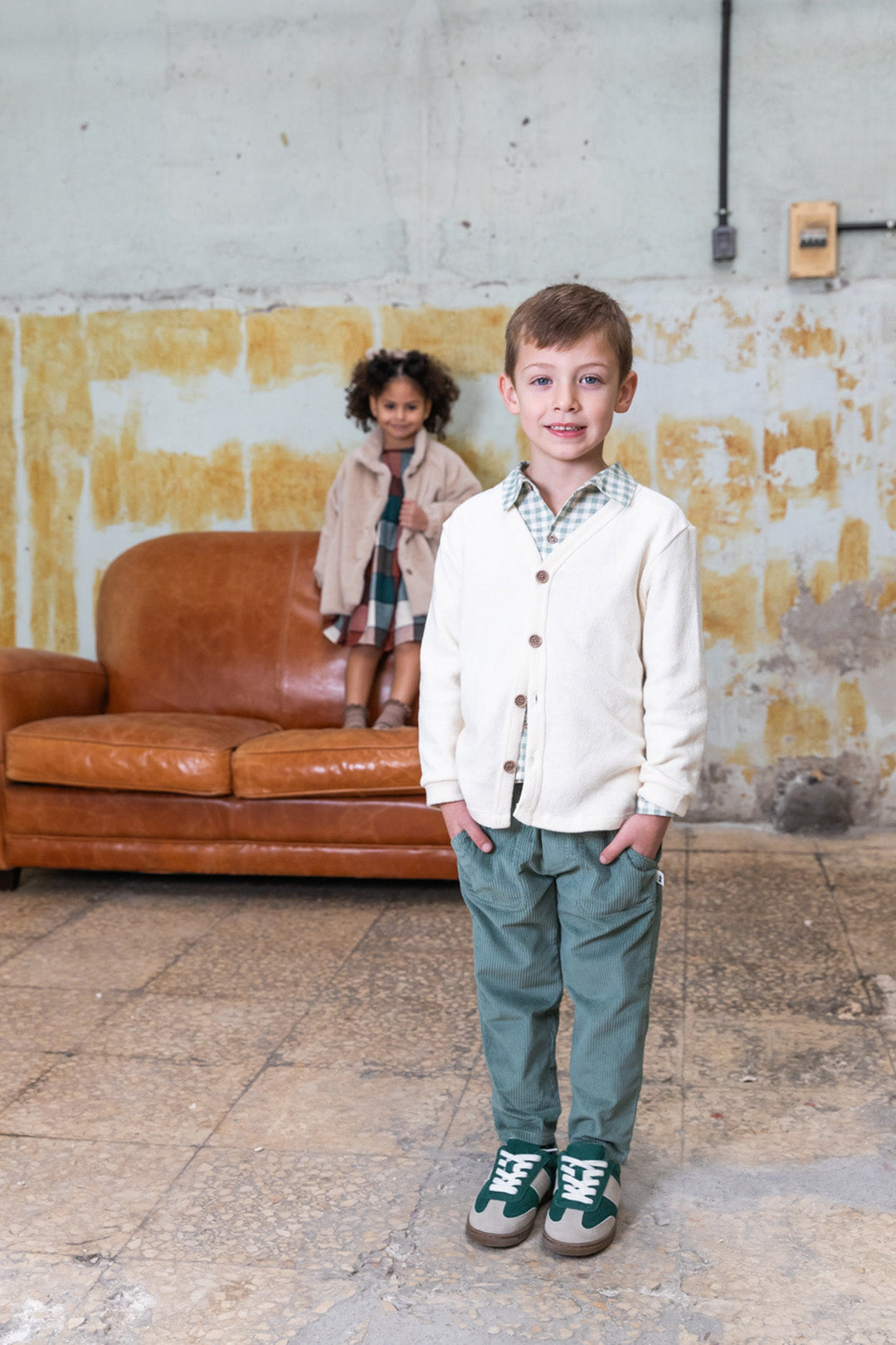 Corduroy Pants (Green)