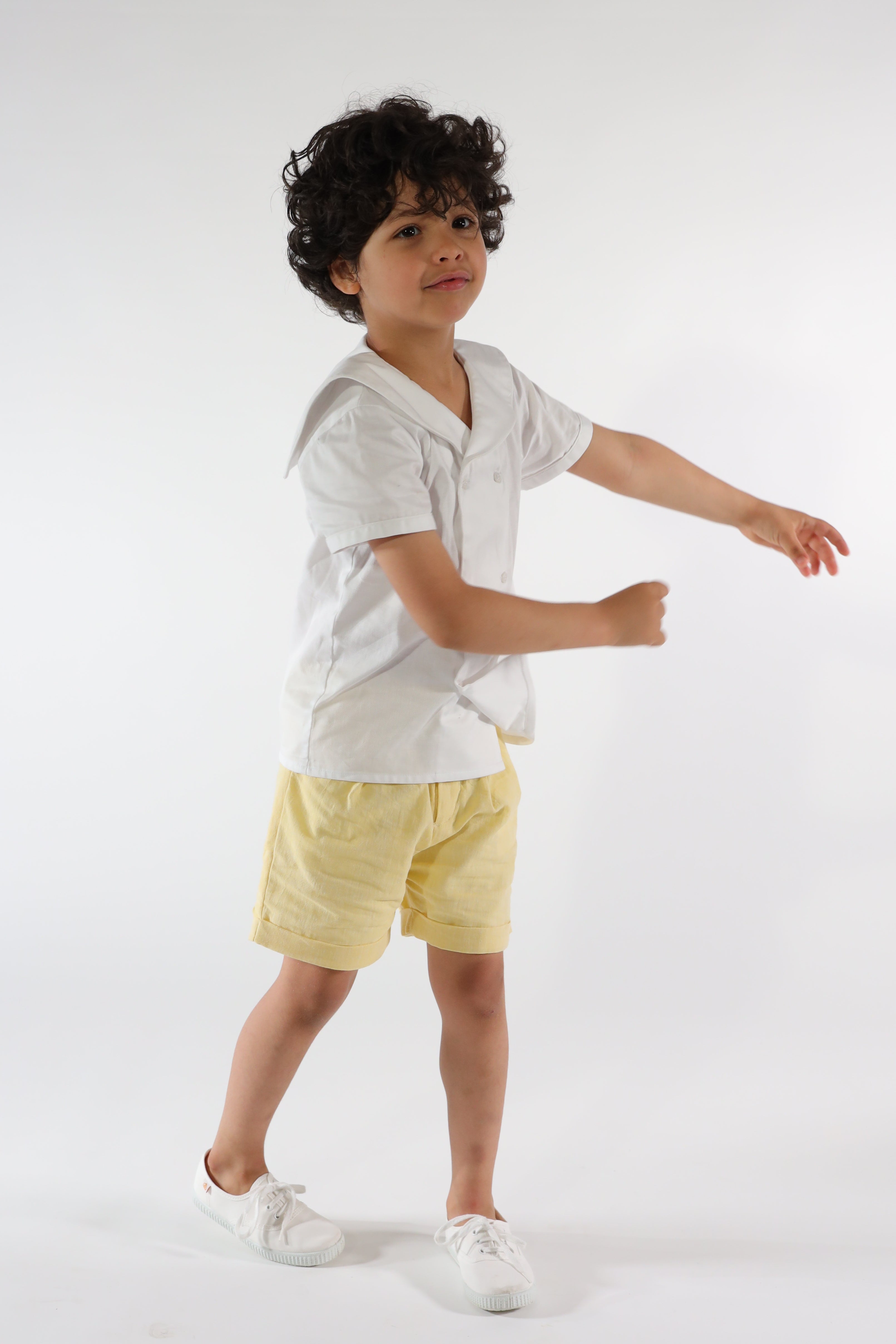 Ambroise Shirt White Piqué