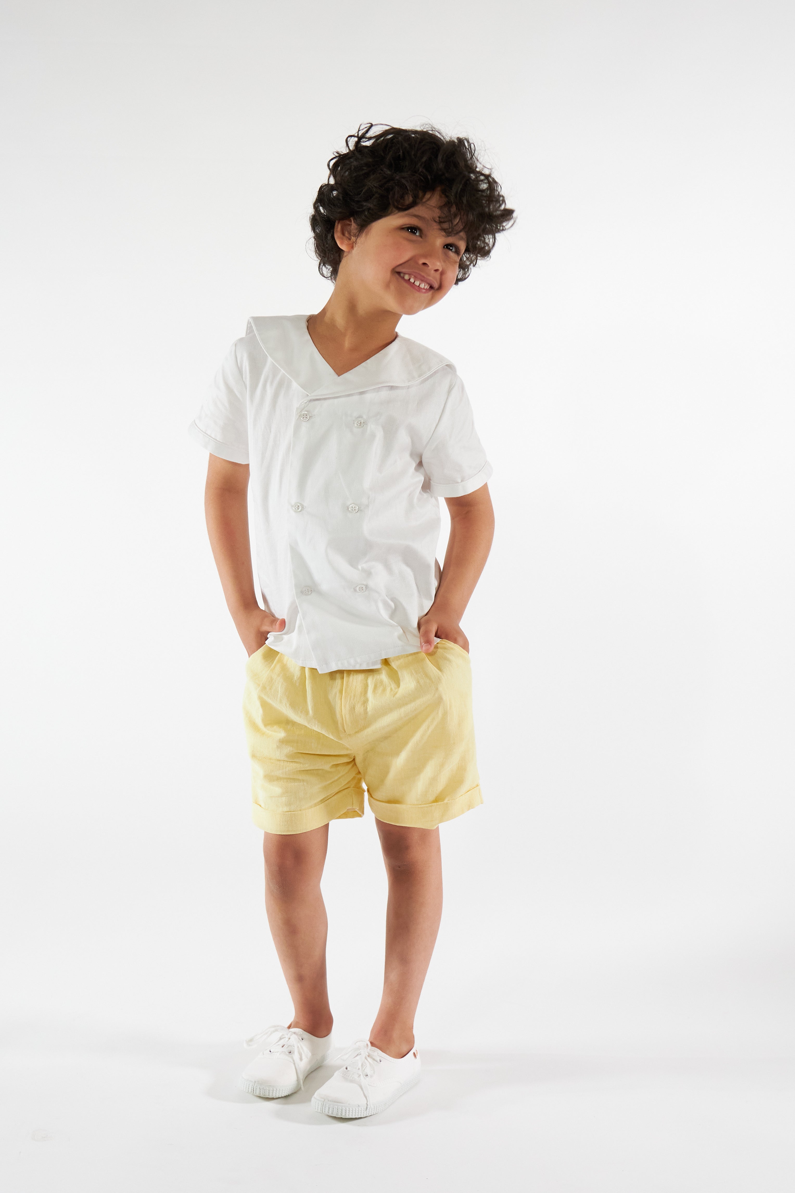 Ambroise Shirt White Piqué