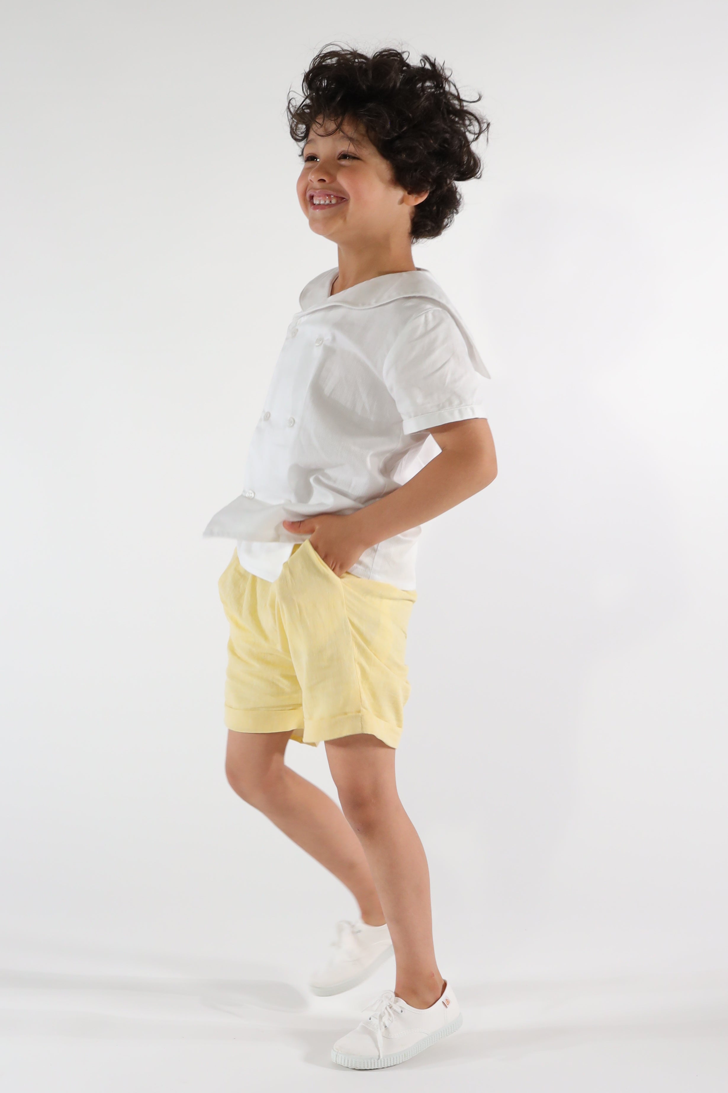 Ambroise Shirt White Piqué