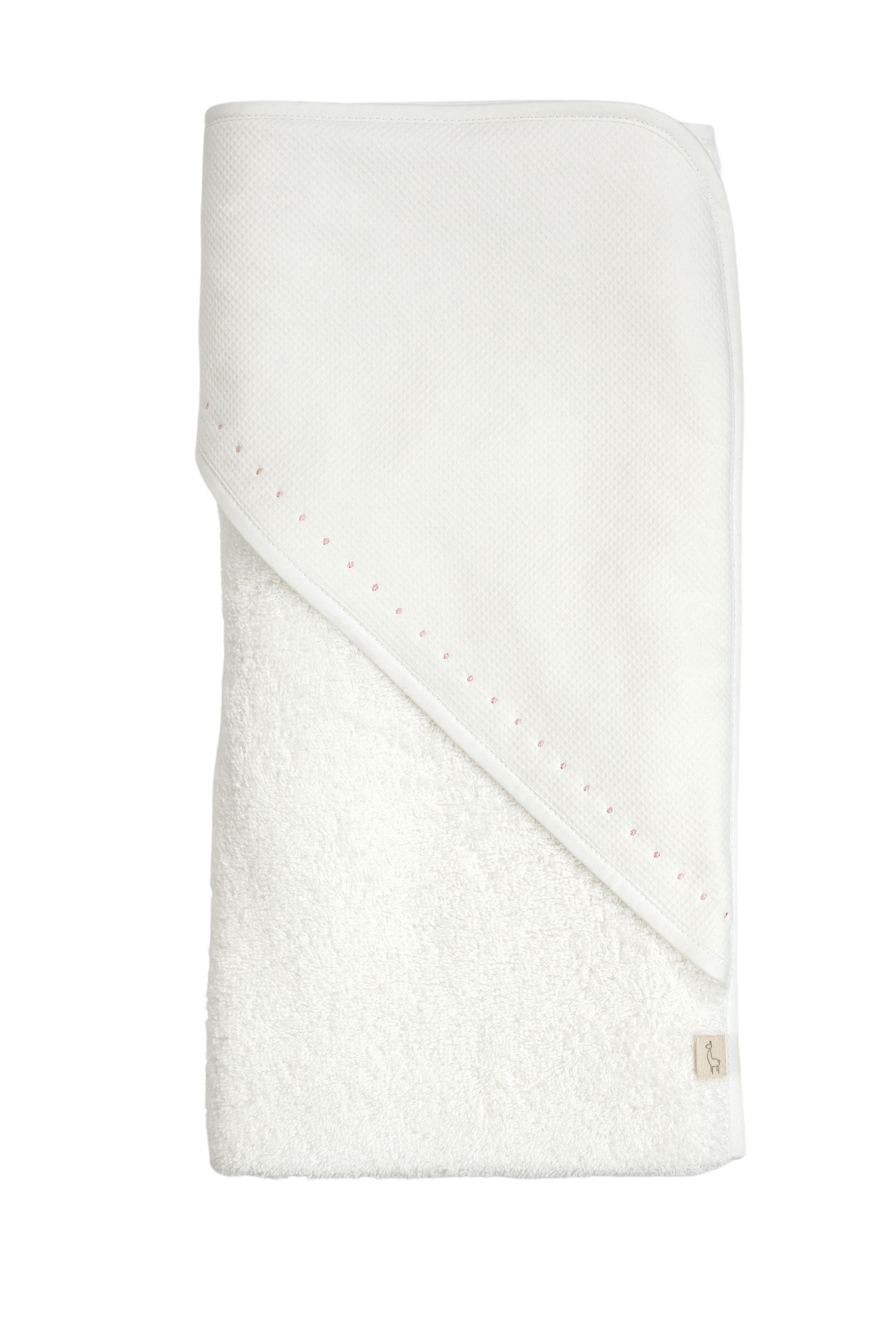 Dots Hooded BathTowel