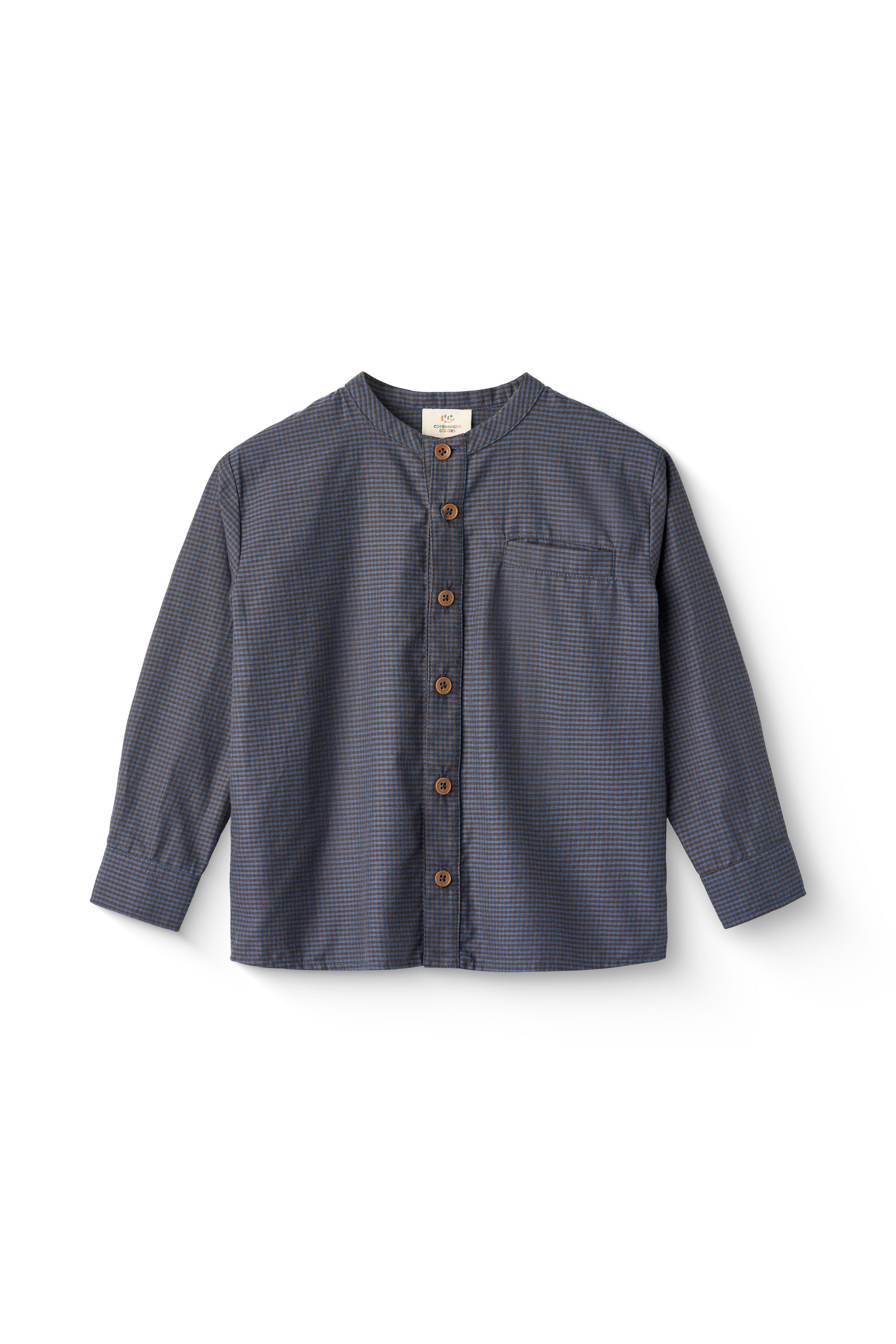 CHECK SHIRT W. PLACKET