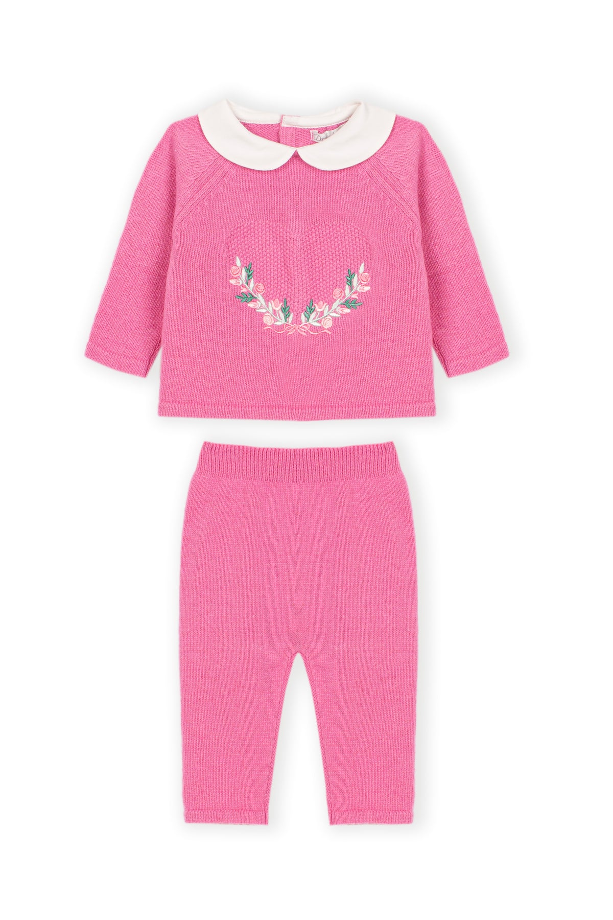 HEART TOP & LEGGING SWEATER KNIT